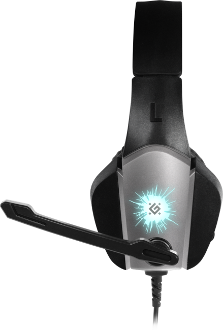 Defender Игровая гарнитура X-Skull черный+серый, провод 2.1 м Defender X-Skull Defender Игровая гарнитура X-Skull черный+серый, провод 2.1 м Defender X-Skull