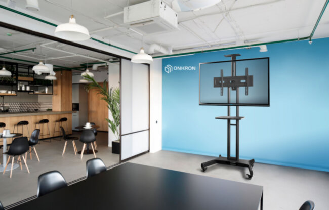 Мобильная стойка ONKRON на 1 ТВ ONKRON TS1551