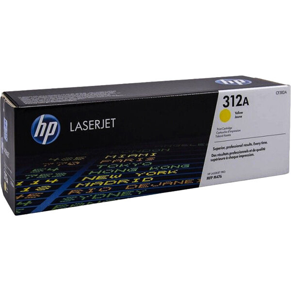 Тонер-картридж HP 312A Yellow Original LaserJet Toner Cartridge (CF382A)