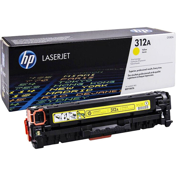 Тонер-картридж HP 312A Yellow Original LaserJet Toner Cartridge (CF382A)