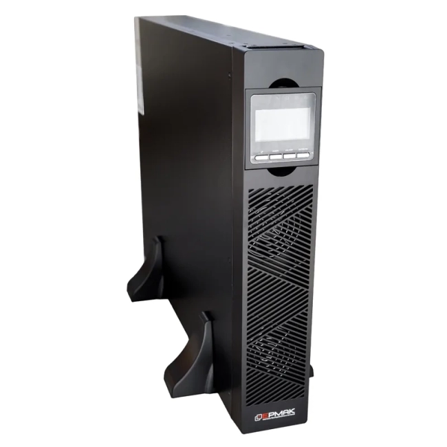 ИБП Ермак Онлайн стоечный 2U, 6000 ВА/6000 Вт, EPO, USB, RS-232, без внутр. АКБ, ШхГхВ 440х625х86.5мм., вес 16кг. ЕРМАК СБП ЕРМАК 220-220.6-Р