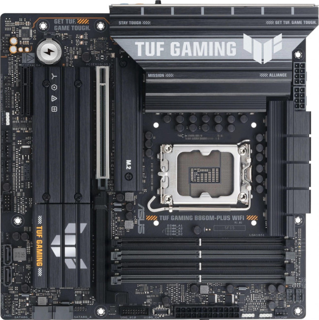 Материнская плата ASUS TUF GAMING B860M-PLUS WIFI Материнская плата ASUS TUF GAMING B860M-PLUS WIFI