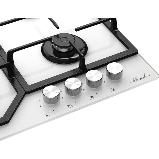 Варочная поверхность MONSHER Monsher MGG 63 Blanc
