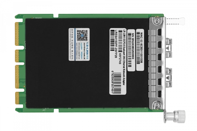 Сетевая карта LR-Link LRES4150PF-2SFP28 Сетевая карта LR-Link LRES4150PF-2SFP28