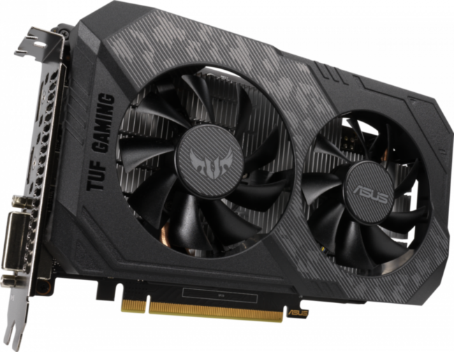 Видеокарта ASUS TUF-GTX1650-O4GD6-P-GAMING Видеокарта ASUS TUF-GTX1650-O4GD6-P-GAMING