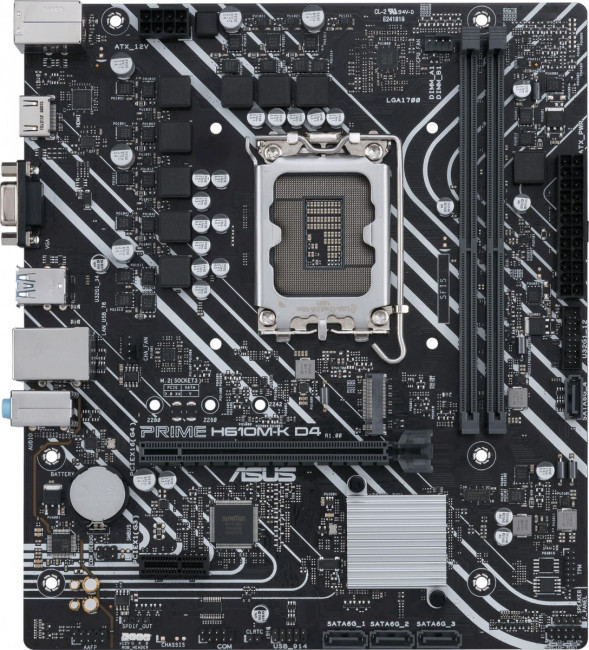Материнская плата ASUS PRIME H610M-K D4 Материнская плата ASUS PRIME H610M-K D4