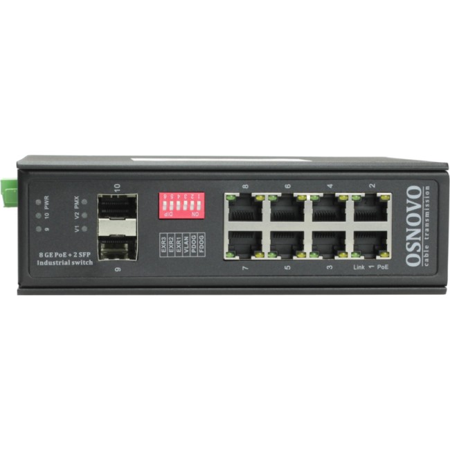 Коммутатор OSNOVO SW-80802/I(Port 90W 300W)
