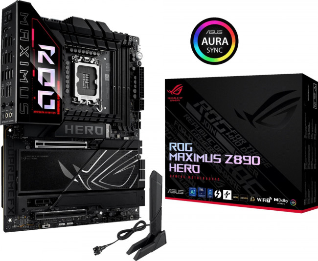 Материнская плата ASUS ROG MAXIMUS Z890 HERO Материнская плата ASUS ROG MAXIMUS Z890 HERO