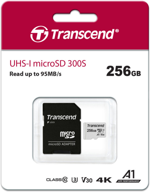 Карта памяти Transcend microSDXC 300S