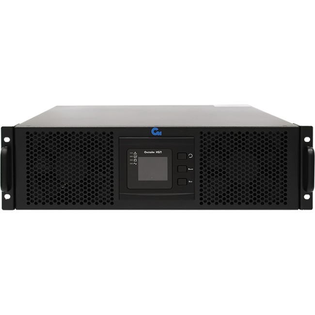 ИБП Парус электро СИПБ10КД.10-31/БПС, вход 3 фазы, выход 1фаза, онлайн, напольно-стоечный, 10КВА, 10КВт, параллельная работа до четырех ИБП, клеммный терминал L+N+PE, RS485 и RS232, USB, два слота для карт управления, EPO, без АКБ, настраиваемое напряжени