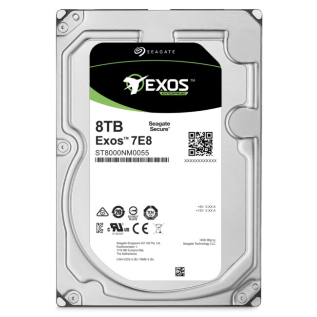 Жесткий диск Seagate Exos 7E8 ST8000NM0055