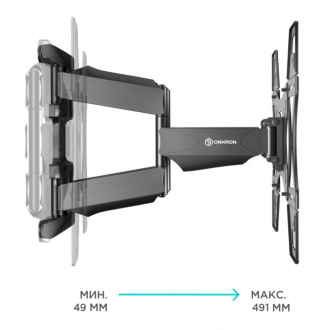 Кронштейн ONKRON ONKRON M15 Black