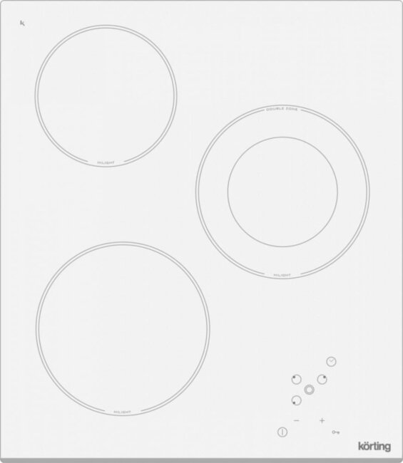 Встраиваемые электрические панели Korting Korting HK 42031 BW