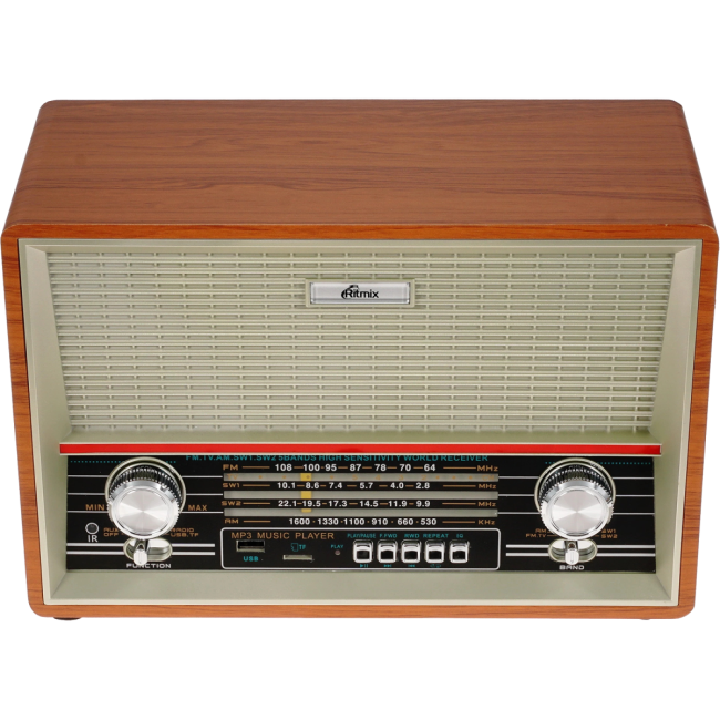 Радиоприёмник портативный RITMIX RPR-102 Бук Радиоприёмник портативный RITMIX RPR-102 Бук