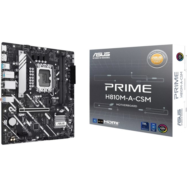 Материнская плата ASUS PRIME H810M-A-CSM (90MB1KK0-M0EAYC) Материнская плата ASUS PRIME H810M-A-CSM (90MB1KK0-M0EAYC)
