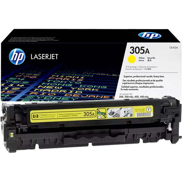 Тонер-картридж HP CE412A Тонер-картридж HP CE412A