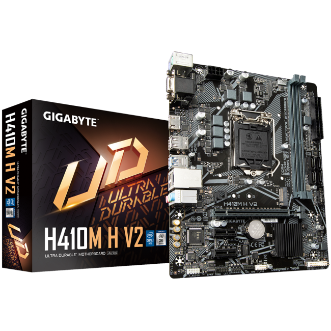 Материнская плата Gigabyte H410M H V2 (rev. 1.0)