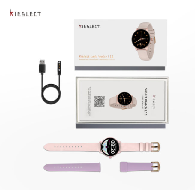 Kieslect умные часы L11 Pink Global Kieslect Lady Smart Watch L11 Pink Global Kieslect умные часы L11 Pink Global Kieslect Lady Smart Watch L11 Pink Global