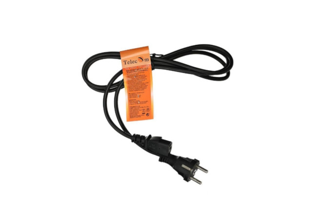 Кабель компьютер - розетка 220V EU (прямой)<VDE> 3GX0,75mm2, 1,8m, медь, Telecom <TE021-CU0.75-1.8> VCOM TE021-CU0.75-1.8M Кабель компьютер - розетка 220V EU (прямой)<VDE> 3GX0,75mm2, 1,8m, медь, Telecom <TE021-CU0.75-1.8> VCOM TE021-CU0.75-1.8M