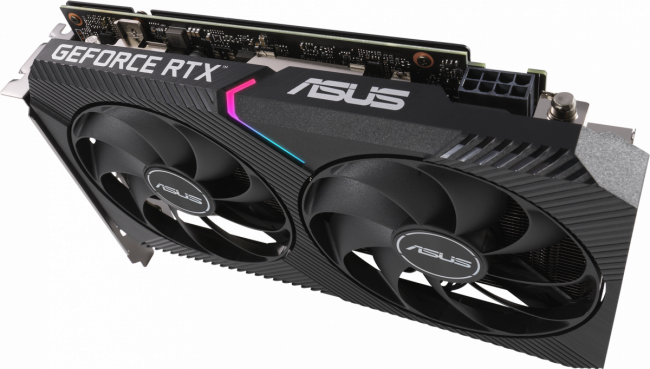 Видеокарта ASUS RTX3060TI-O8G-MINI-V2 Видеокарта ASUS RTX3060TI-O8G-MINI-V2