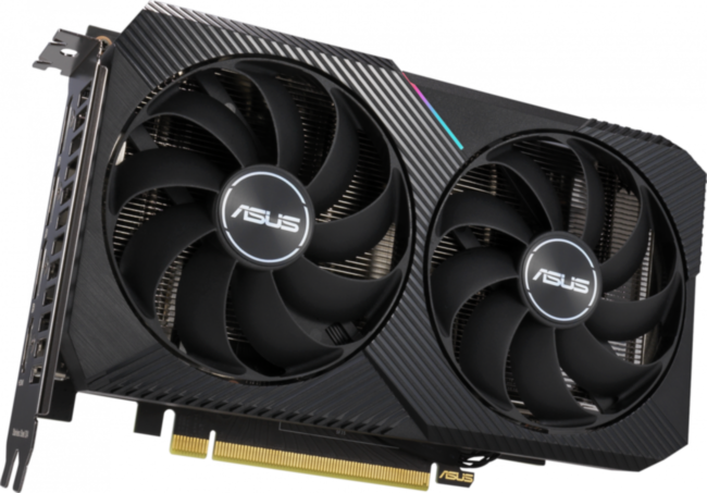 Видеокарта ASUS RTX3060TI-O8G-MINI-V2 Видеокарта ASUS RTX3060TI-O8G-MINI-V2