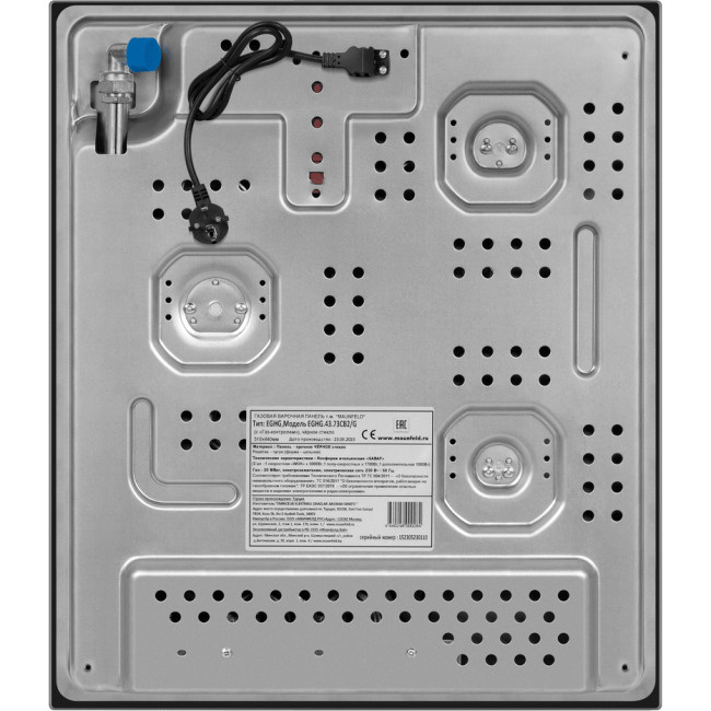 Встраиваемые газовые панели MAUNFELD Maunfeld EGHG.43.73CB2/G