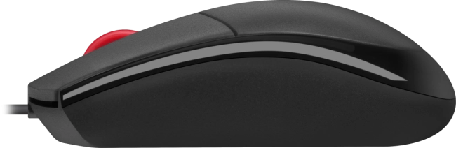 Defender Проводная оптическая мышь Delta MM-523 черн,3D,бесшумная,1,8м,1000dpi Defender 52523