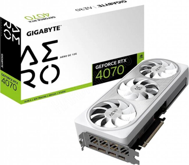 Видеокарта Gigabyte GV-N4070AERO OC-12GD