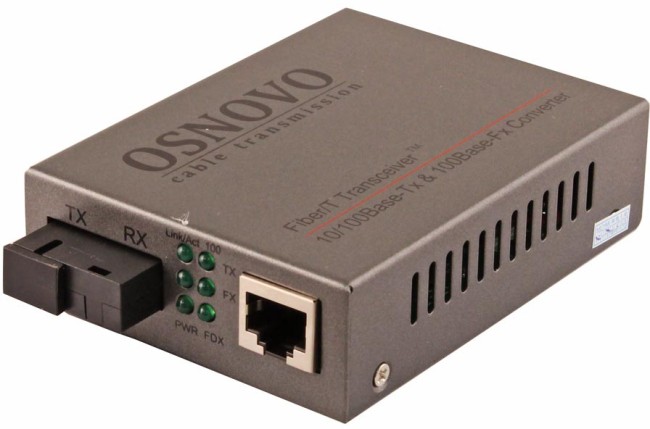 Медиаконвертер OSNOVO OMC-100-11S5b