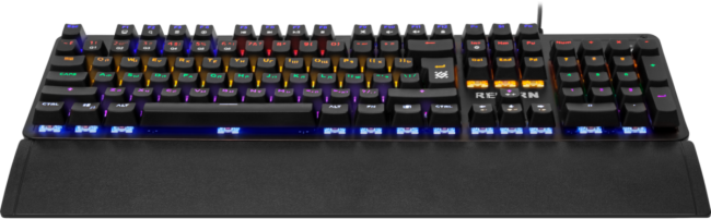 Defender Механическая клавиатура Reborn GK-165DL RU,anti-ghost,радужная Defender Redragon GK-165DL RU