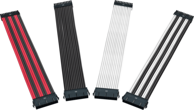 Комплект моддинг кабелей Cooler Master (черный) Cooler Master Extension Cable BK GL (PVC)