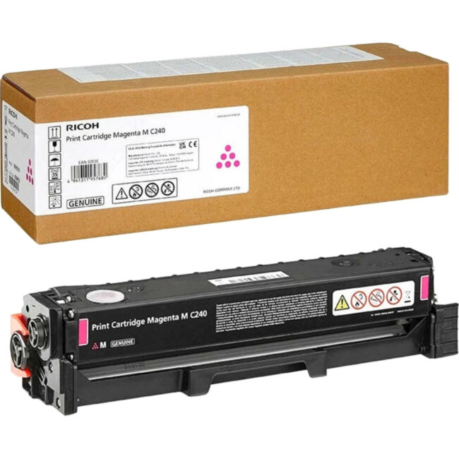 Принт-картридж малиновый, тип M C240 (4,5K) Ricoh 408453