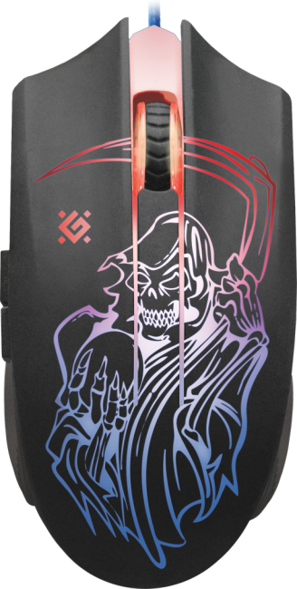 Defender Проводная игровая мышь Ghost GM-190L оптика,6кнопок,800-3200dpi Defender Ghost GM-190L Defender Проводная игровая мышь Ghost GM-190L оптика,6кнопок,800-3200dpi Defender Ghost GM-190L