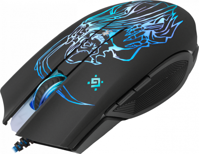 Defender Проводная игровая мышь Ghost GM-190L оптика,6кнопок,800-3200dpi Defender Ghost GM-190L Defender Проводная игровая мышь Ghost GM-190L оптика,6кнопок,800-3200dpi Defender Ghost GM-190L