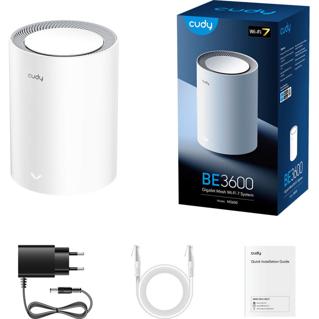 Wi-Fi Mesh-система Cudy M3600(1-Pack) Wi-Fi Mesh-система Cudy M3600(1-Pack)