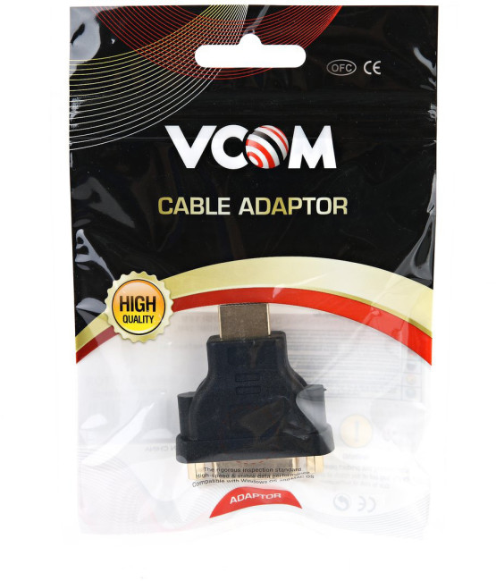 Переходник DVI-D 25F <--> HDMI 19M VCOM <VAD7819 > VCOM DVI-D 25F — HDMI 19M