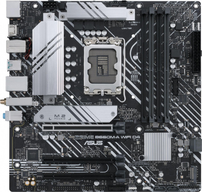 Материнская плата ASUS PRIME B660M-A WIFI D4 Материнская плата ASUS PRIME B660M-A WIFI D4