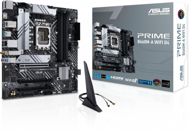 Материнская плата ASUS PRIME B660M-A WIFI D4 Материнская плата ASUS PRIME B660M-A WIFI D4