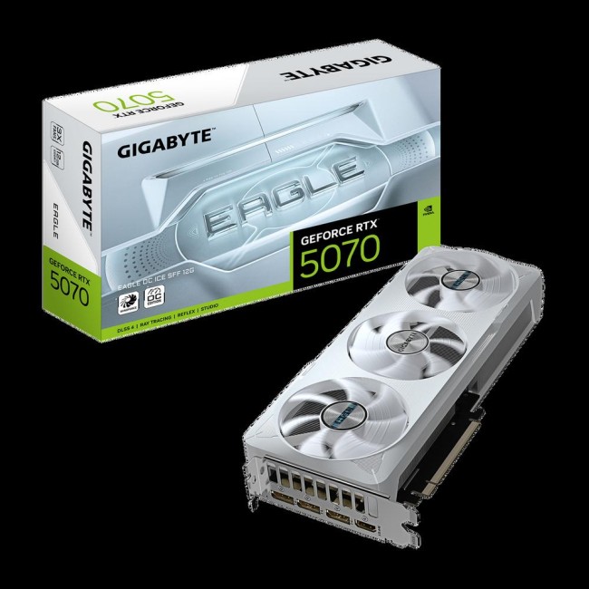 Видеокарты Gigabyte GV-N5070EAGLEOC ICE-12GD Видеокарты Gigabyte GV-N5070EAGLEOC ICE-12GD