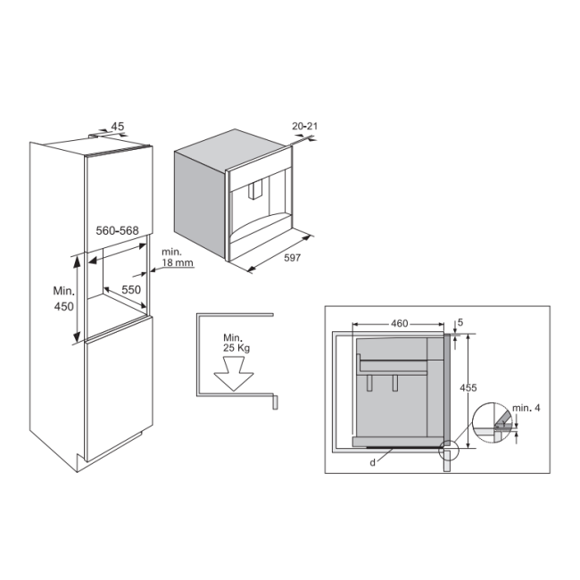 Встраиваемая кофемашина ASKO ASKO CM8478GG