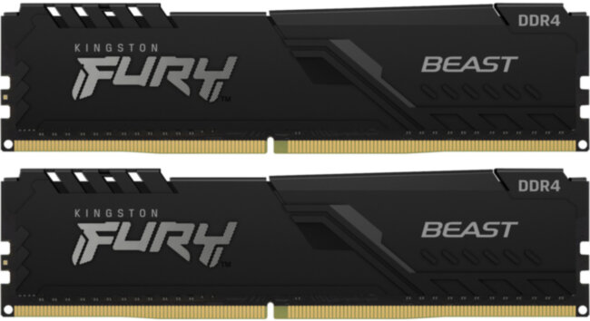 Память оперативная Kingston FURY Beast KF436C17BBK2/16