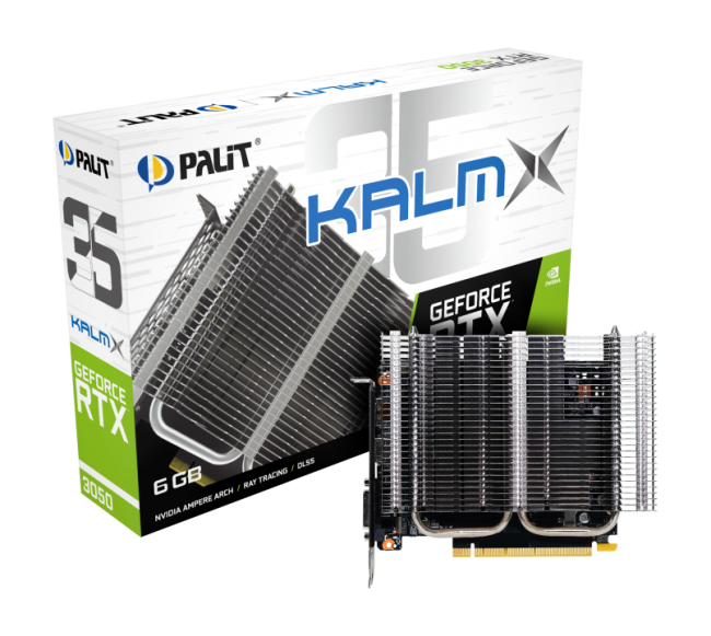 Видеокарта PALIT RTX3050 KALMX 6GB NE63050018JE-1070H