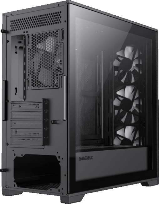 Компьютерный корпус mATX, без блока питания GameMax Destroyer TGB