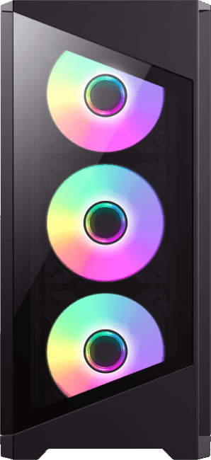 Компьютерный корпус mATX, без блока питания GameMax Destroyer TGB