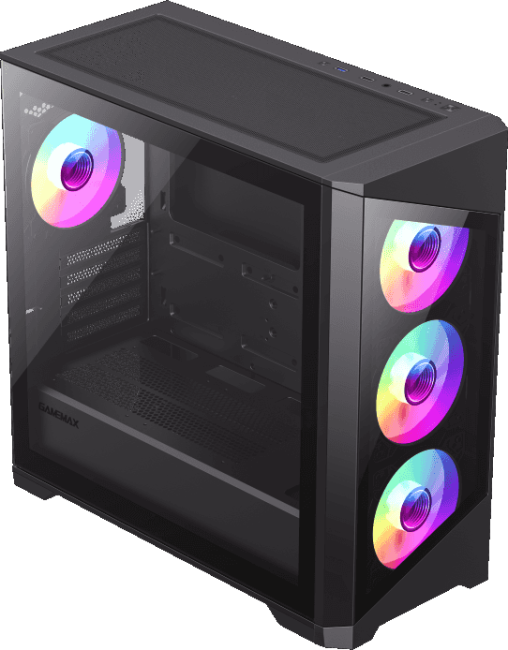 Компьютерный корпус mATX, без блока питания GameMax Destroyer TGB