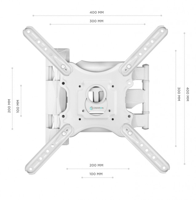 Кронштейн ONKRON ONKRON M4 White