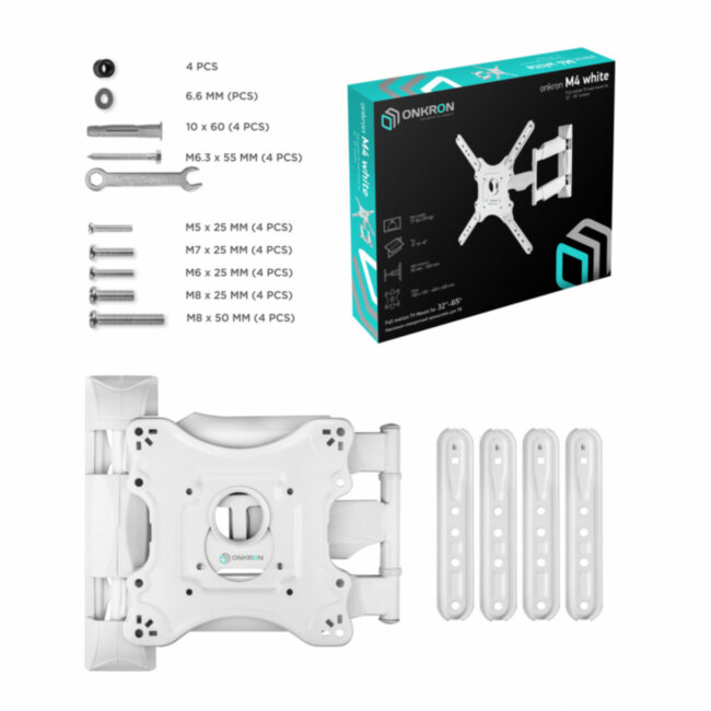 Кронштейн ONKRON ONKRON M4 White
