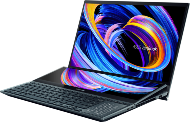 Ноутбук ASUS ZenBook Pro Duo UX582HS-H2034W (90NB0V21-M000Y0) Ноутбук ASUS ZenBook Pro Duo UX582HS-H2034W (90NB0V21-M000Y0)