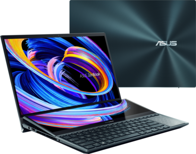 Ноутбук ASUS ZenBook Pro Duo UX582HS-H2034W (90NB0V21-M000Y0) Ноутбук ASUS ZenBook Pro Duo UX582HS-H2034W (90NB0V21-M000Y0)