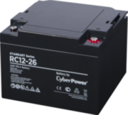 Аккумуляторная батарея SS CyberPower RC 12-26 / 12 В 26 Ач Батарея аккумуляторная для ИБП CyberPower Standart series RС 12-26 Аккумуляторная батарея SS CyberPower RC 12-26 / 12 В 26 Ач Батарея аккумуляторная для ИБП CyberPower Standart series RС 12-26